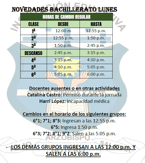 horario